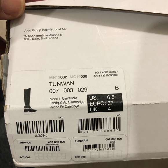 Black ALDO TUNWAN Tall Dress shoes/Boots for Women. - Picture 11 of 11